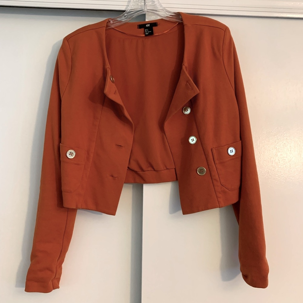 Orange sweater